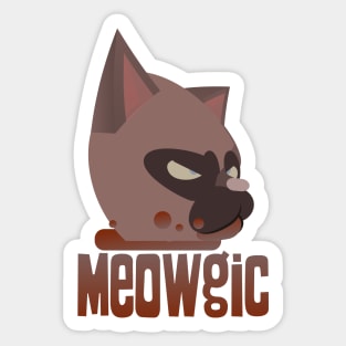 Meowgic Cat Sticker